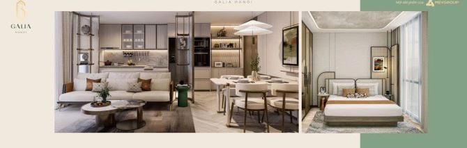 Bán căn hộ 44m2- 1PN+ CC Cao Cấp Galia Yên Sở- full nội thất- View CV Yên Sở- Chỉ 900tr - 1