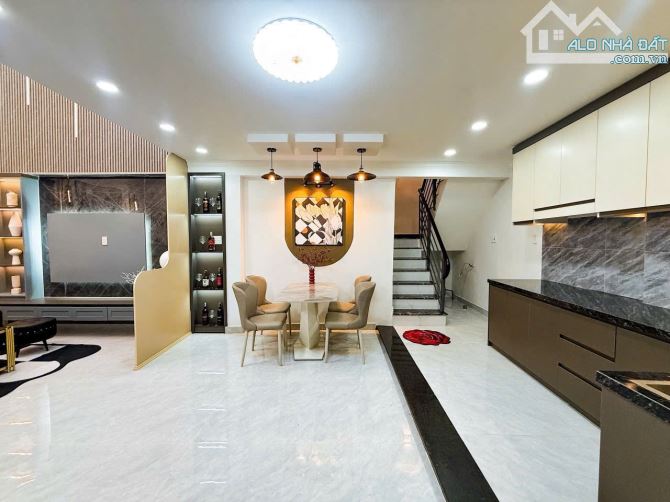 Nhà mới(4x14m) HXH 6m 4 tầng-4pn master khu Đà Lạt trong lòng Sài Gòn ngay Lê Quang Định - 1