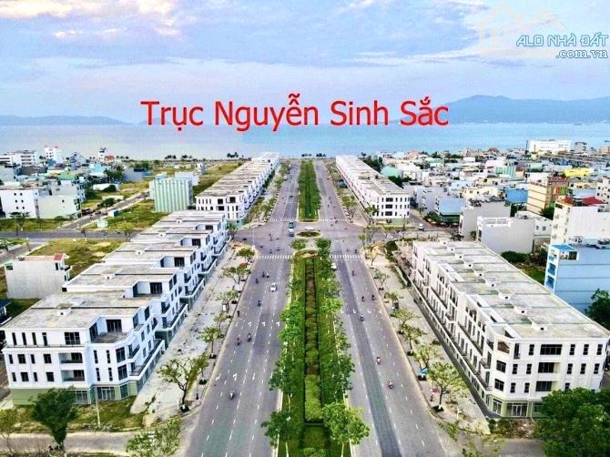 BÁN ĐẤT MẶT TIỀN NGUYỄN SINH SẮC, ĐÀ NẴNG, DT 1008m2 (42x24m), BLOCK 6 LÔ LIỀN KỀ - 1