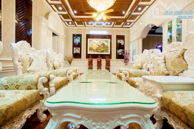 Biệt thự, Mặt Tiền 8m dt 420m2 5 tầng như cung điện, Thoại Ngọc Hầu, Tân Phú, giá chỉ 59 t - 1
