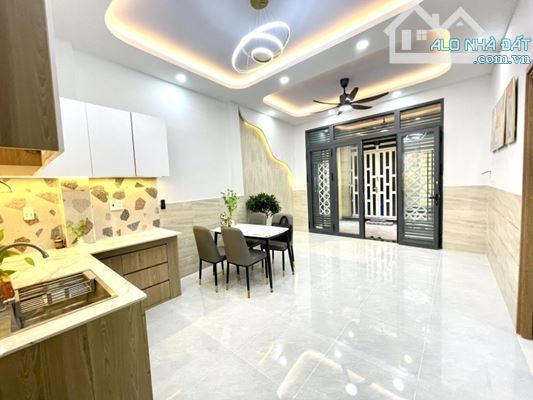 HẺM THÔNG, NHÀ MỚI GIÁP Q5, NGUYỄN DUY, F12, Q8, 2 TẦNG, 36.0M2, 3.95 TỶ. - 1