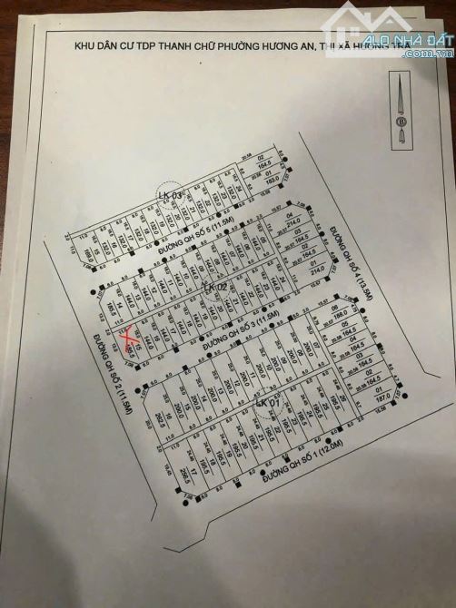Lô góc KQH Thanh Chữ - Hương An, Tp Huế - 2