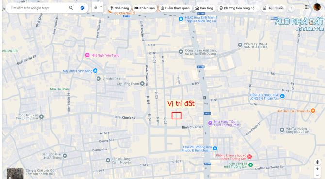 Bán đất 4x18m, đường D5 KDC Phú Hồng Đạt p. Bình Chuẩn - 2