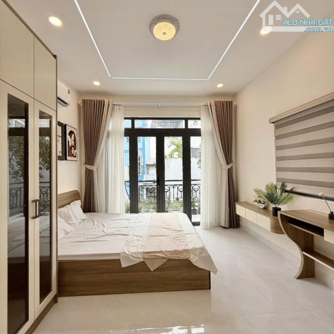 Bán nhà Gò Vấp Phan Huy Ích, hẻm xe hơi vào nhà, 4 tầng, SHR, chỉ 6 tỷ 780 TL - 2