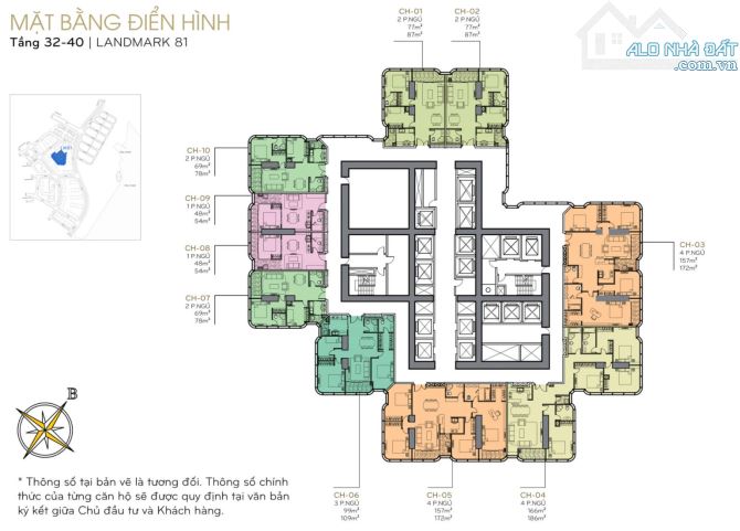 Độc Quyền Bán Căn Hộ 4 Phòng Ngủ thuộc Landmark81- chỉ 28,8 tỷ gả luôn - 3