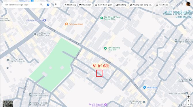 Bán nhà cấp 4 (5.6x16.5m), hẻm Đoàn Thị Kia p.Tân Đông Hiệp, đang thuê 6tr/th - 3
