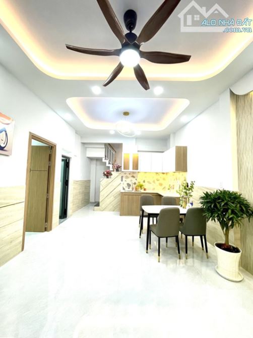 HẺM THÔNG, NHÀ MỚI GIÁP Q5, NGUYỄN DUY, F12, Q8, 2 TẦNG, 36.0M2, 3.95 TỶ. - 4