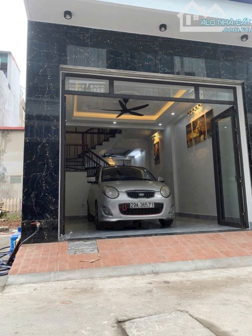 nhà 4 tầng lô góc 3 mặt tiền ngõ ôtô 7 chỗ để trong nhà - 5