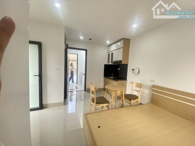 Cho Thuê CCMN 72 Tôn Thất Tùng Đống Đa 30m2 Studio 1N1K Giường Tầng Cửa Sổ Ban Công TM - 5