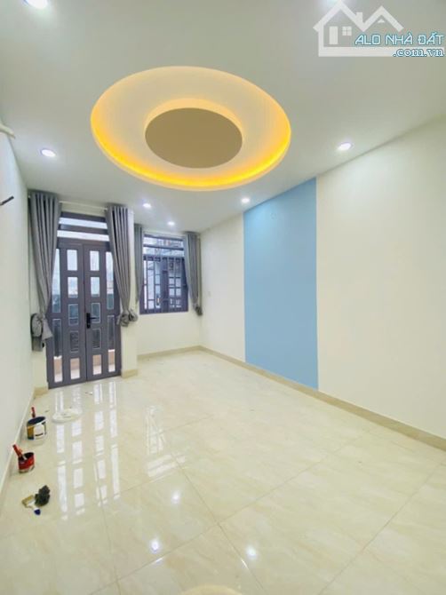 HẺM Ô TÔ, NHÀ MỚI THƠM MÙI SƠN, PHÚ ĐỊNH, F16, Q8, 3 TẦNG ĐÚC, 57.0M2, 5.1 TỶ. - 5