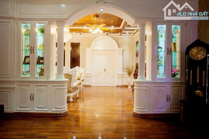 Biệt thự, Mặt Tiền 8m dt 420m2 5 tầng như cung điện, Thoại Ngọc Hầu, Tân Phú, giá chỉ 59 t - 8