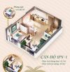 Bán căn hộ 44m2- 1PN+ CC Cao Cấp Galia Yên Sở- full nội thất- View CV Yên Sở- Chỉ 900tr