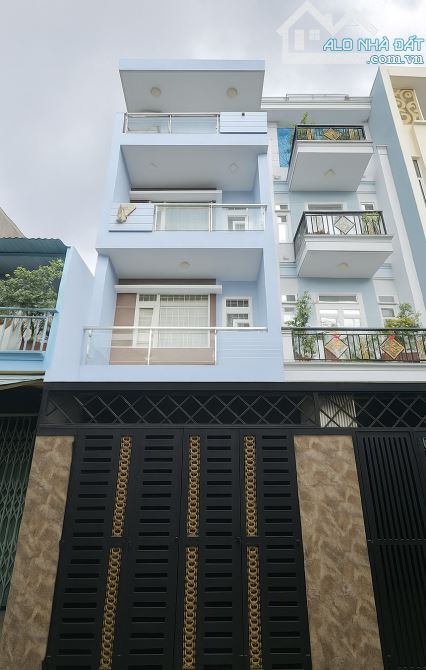 BÁN NHÀ TÂN BÌNH HẺM Ô TÔ 6M THÔNG-64M2-4TẦNG 4PN - 7.x TỶ