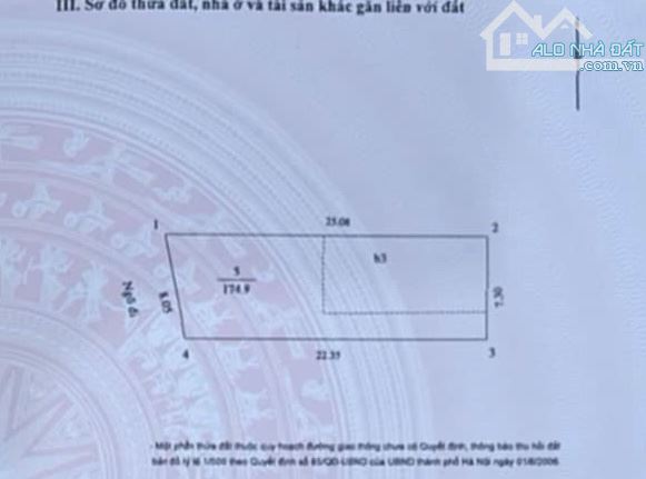 Bán Đất Tặng Nhà Mặt Hồ Lô Góc Quan Nhân Thanh Xuân Ô Tô KD DT 175/180M MT 8M Giá 42.2Tỷ.