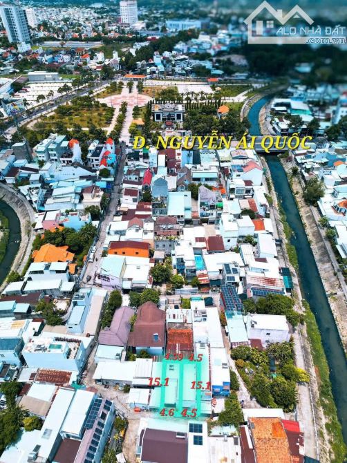 Bán Lô Đất P. Tân Phong, hẻm đối diện Công Viên Dương Tử Giang, cách Nguyễn Ái Quốc 200M