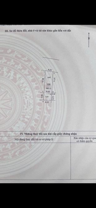 BÁN ĐẤT TRỤC CHÍNH KINH DOANH- TÂN AN- HIỀN NINH- SÓC SƠN. DT 66m, MT:4.2M