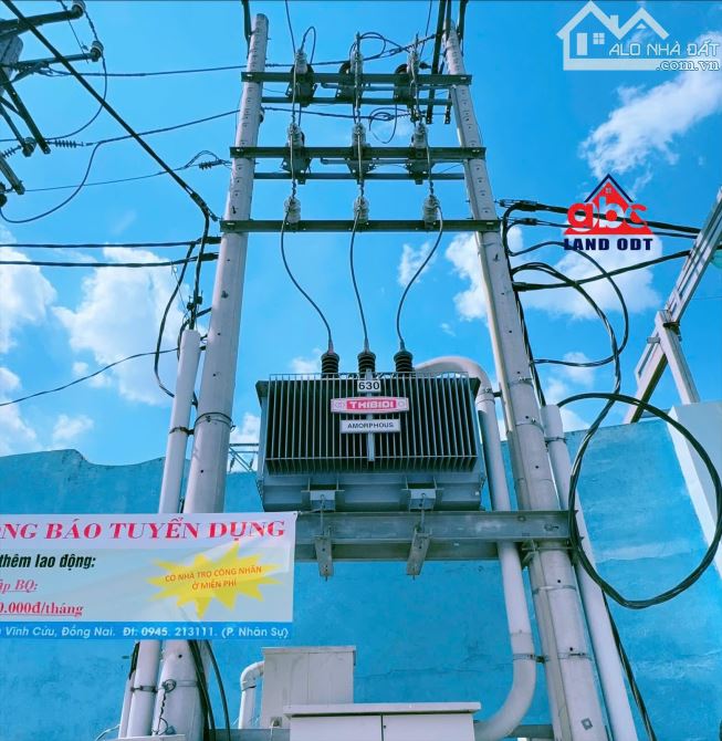 Chuyển Nhượng CP 2Ha Thuế 1lần KCN Biên Hoà Trạm Biến Áp 630kva  Kiên Cố Pháp Lí Chuẩn KCN