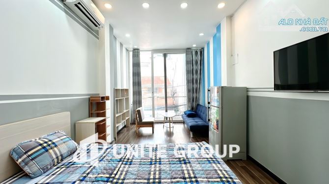 Cho thuê căn hộ Quận 1, mới 100%, cho nuôi pet, lắp được máy giặt riêng, ban công lớn