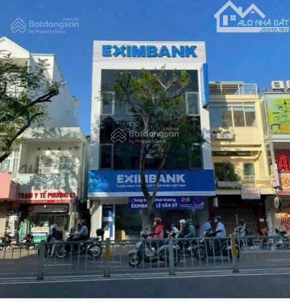 (HOT) HIẾM CÓ KHÓ TÌM - Mặt tiền Lê Văn Sỹ Phú Nhuận (8 x 25M) 5 tầng HĐ thuê 145tr/th