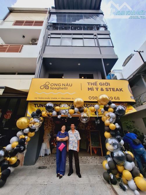 19 TỶ - GÓC 2MT Trần Khắc Chân, P.Tân Định, Quận 1 - 4 TẦNG siêu VIP