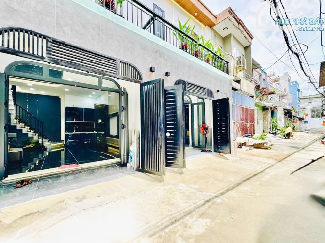 10❌8m, BÁN NHÀ 2 TẦNG, HẺM XE HƠI 1 TRỤC, 1/ PHẠM VĂN CHIÊU, P9 GV, 7.8 TỶ TL - 1