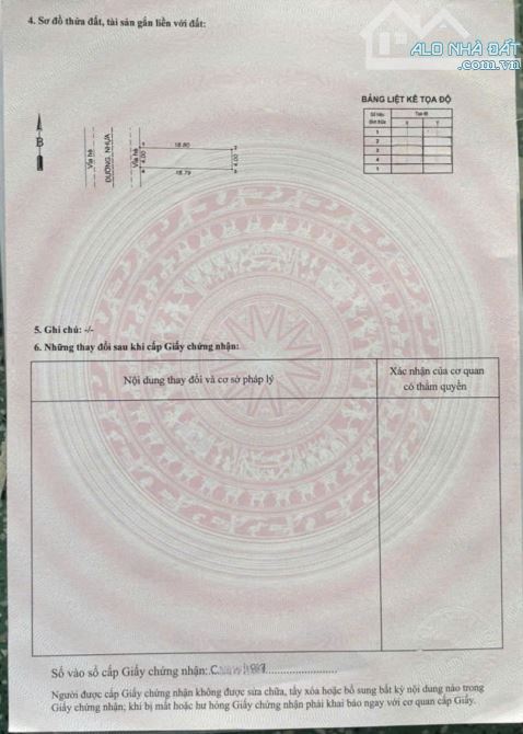 Bán đất 4x18.8m, KDC Mì Hòa Hợp p.Dĩ An kế chung cư Bcon, thổ cư 100% - 1