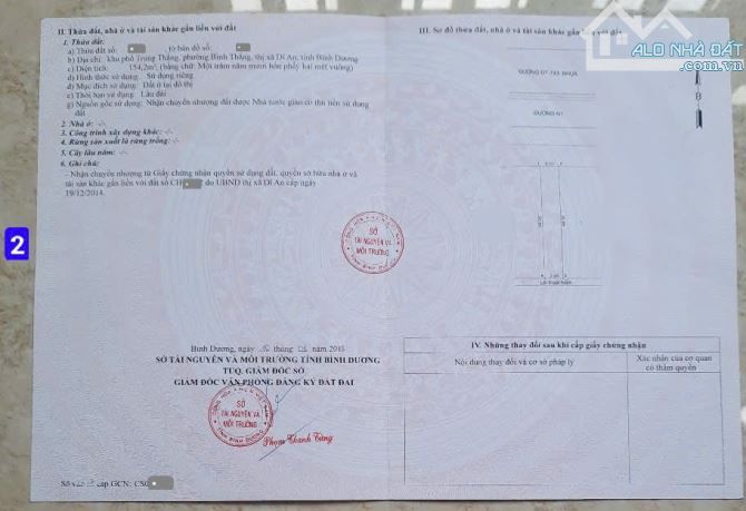 Bán đất 10x31m, mặt tiền ĐT.743A p. Bình Thắng kế vành đai 3, thổ cư 100% đang thuê 14tr/t - 1