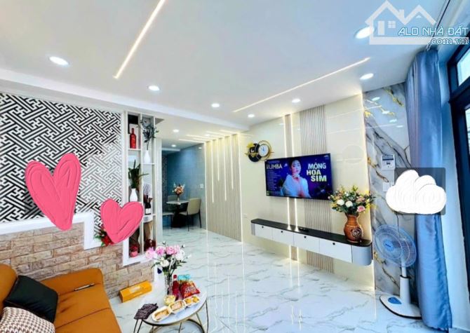 Nhà đẹp, Tân Quý, Tân Phú, 2 tấm, 4x12, giá 4.4 tỷ. - 1