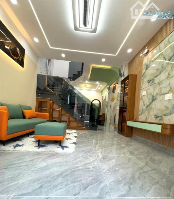 Nhà Đẹp 2Tầg Full Nội Thất, Sổ A4 53m2, 100 ra MT Lê Trọng Tấn Tây Thạnh Tân Phú 5.98 tỷ - 1