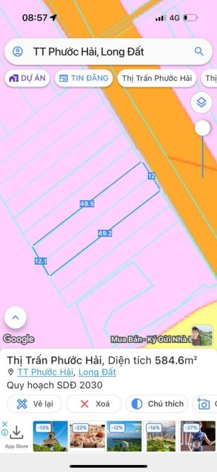 🏡 BÁN ĐẤT MẶT TIỀN TÔN THẤT THUYẾT Thị trấn Phước Hải – Long Đất – Bà Rịa Vũng Tàu  📌 Th - 2