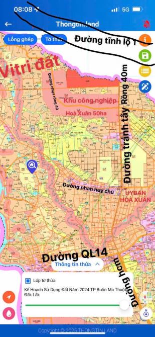 Đất 2 mặt tiền đường nhựa Hoà Xuân BMT - 2