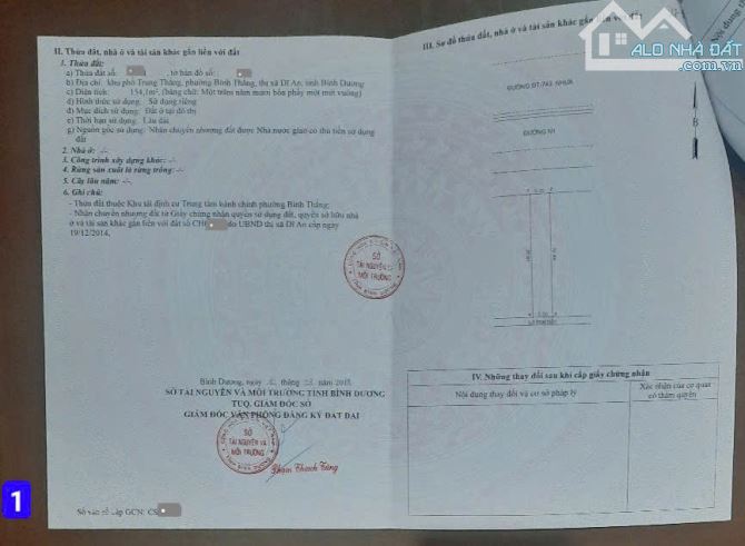 Bán đất 10x31m, mặt tiền ĐT.743A p. Bình Thắng kế vành đai 3, thổ cư 100% đang thuê 14tr/t - 2