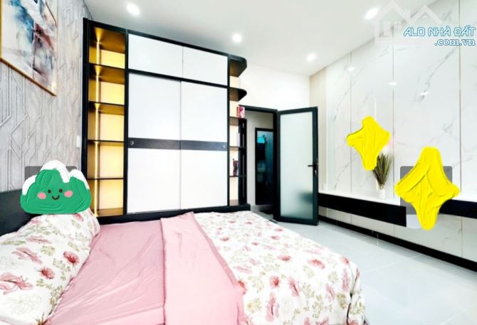 Nhà đẹp, Tân Quý, Tân Phú, 2 tấm, 4x12, giá 4.4 tỷ. - 2