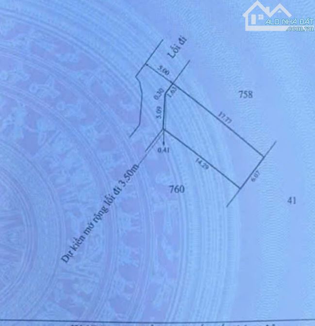 Đất 101m2 Kiệt 112 Ming Mạng, đường 2 ô tô 5.5m - Ngang 6m - 2