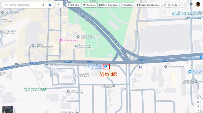 Bán đất 10x31m, mặt tiền ĐT.743A p. Bình Thắng kế vành đai 3, thổ cư 100% đang thuê 14tr/t - 3