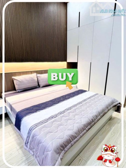 Nhà đẹp CMT8, Q3 – 60m² – Hẻm 5m – Trệt 2 lầu ST - 3