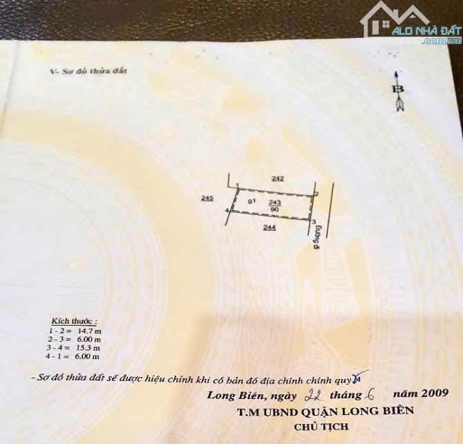 Mặt phố Bồ Đề hàng F0 Giá đầu tư, Kinh doanh đa dạng, DT 90m2 - MT 6m hậu 6m - 4