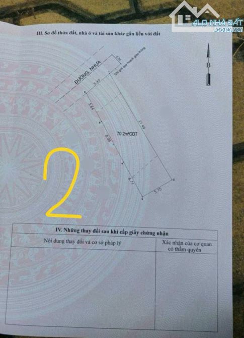 Đất gần trường cấp 2 Tân Bình, phường Tân Bình, TP Dĩ An.2,97 tỷ - 4