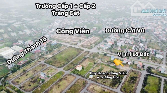 TỔNG HỢP CÂC LÔ TÁI ĐỊNH CƯ TRÀNG CÁT - TRÀNG CÁT - HẢI AN CẦN BÁN BẮT SÓNG KỊP THỜI - 7