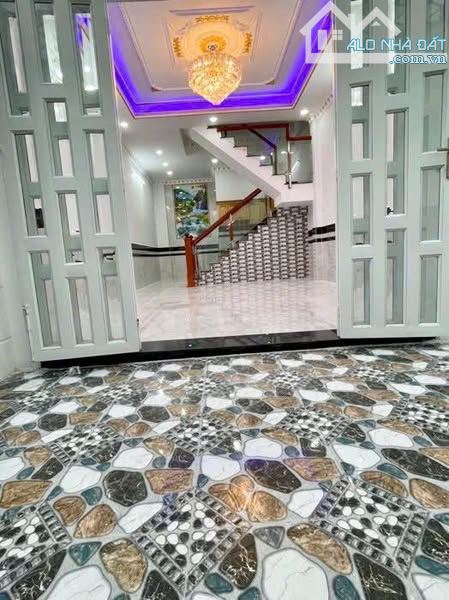 Nhà THỊ TRẤN NHÀ BÈ -  ĐẶNG NHỮ LÂM - HẺM 3 GÁC - 92 M2 - 2 TẦNG - 4PN - CHỈ 4 TỶ 5