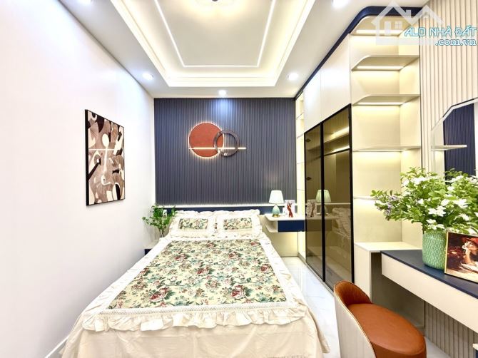 Siêu phẩm nhà phố mới xây, đúc BTCT 4 tầng, full nội thất, ô tô ngủ trong nhà - 12
