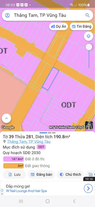 Bán nhà 2 mặt tiền đường Phó Đức Chính phường Thắng Tam TP Vũng Tàu giá 45 tỷ - 2