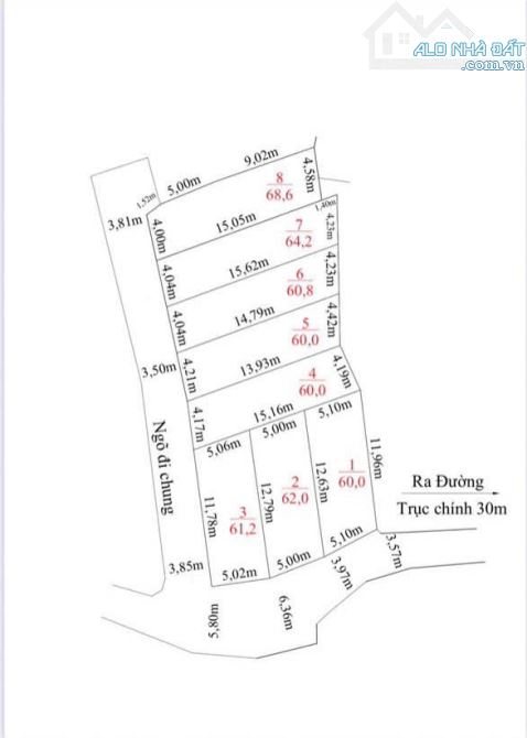 Sáng nay bên em mở bán 8 lô F0 tại Phường Lê Hồng Phong (Kiền Bái) giá đầu tư cực rẻ - 2
