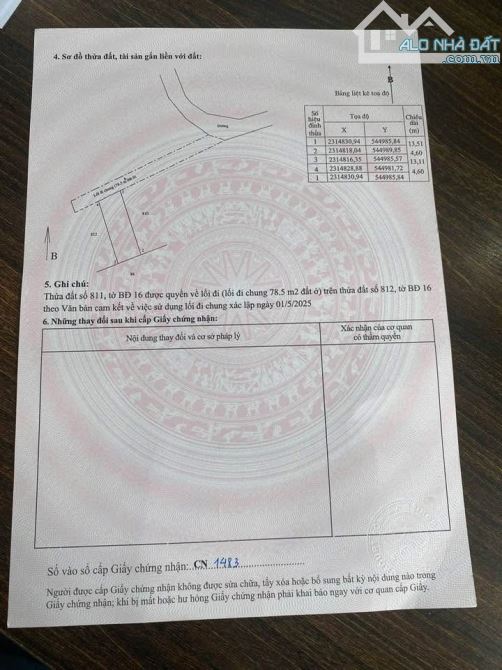 Cân bán 60,7 đất đẹp giá ko đắt rất thấp ko lỗi lầm - 3