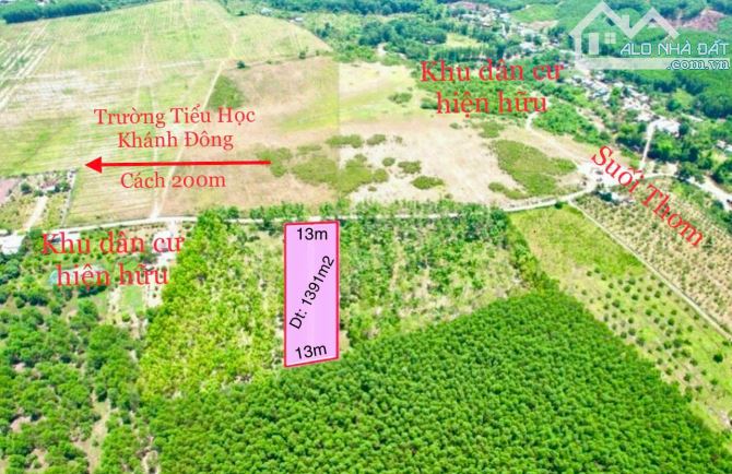 Bán đất vườn Khánh Đông giá rẻ quy hoạch full thổ cư gần trường tiểu học - 3