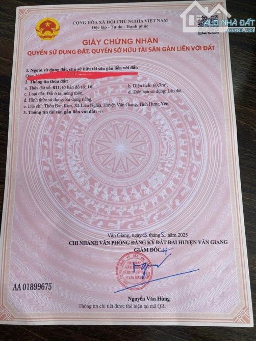 Cân bán 60,7 đất đẹp giá ko đắt rất thấp ko lỗi lầm - 4