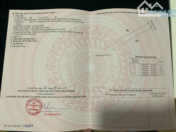 Bán đất vườn Khánh Đông giá rẻ quy hoạch full thổ cư gần trường tiểu học - 5