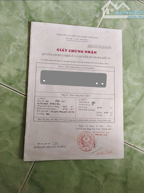 1,63Tỷ TL🔥Bán nhà Cấp 4 Sổ Riêng_Hẻm 1811 đường Bùi Hữu Nghĩa, p.Tân Hạnh, Tp.Biên Hòa - 7