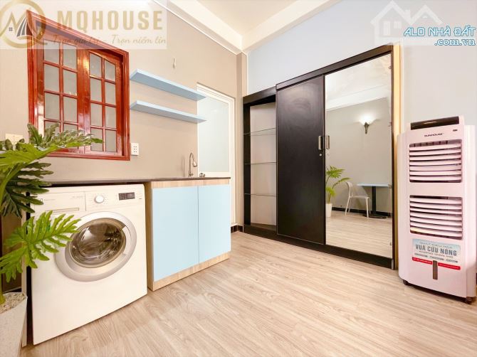 Cho thuê căn hộ Quận 1 full nội thất như hình thang máy - máy giặt riêng - mặt tiền đường - 7