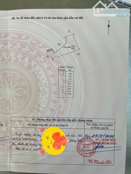 Bán vườn đẹp diện tích khủng trung tâm xã Nghĩa Thuận giá tốt